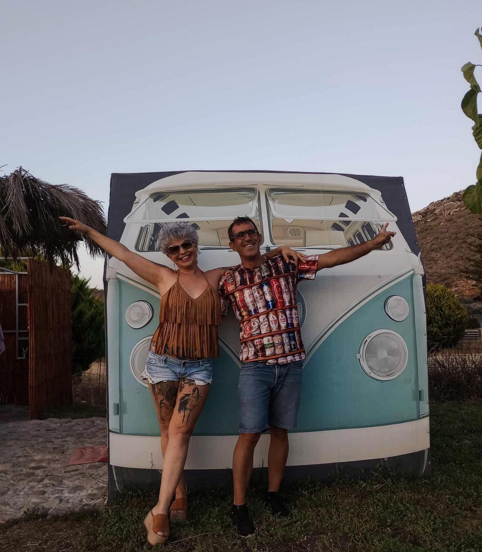 Cornelia Hippie Magic Bus Villa Kíssamos Екстериор снимка