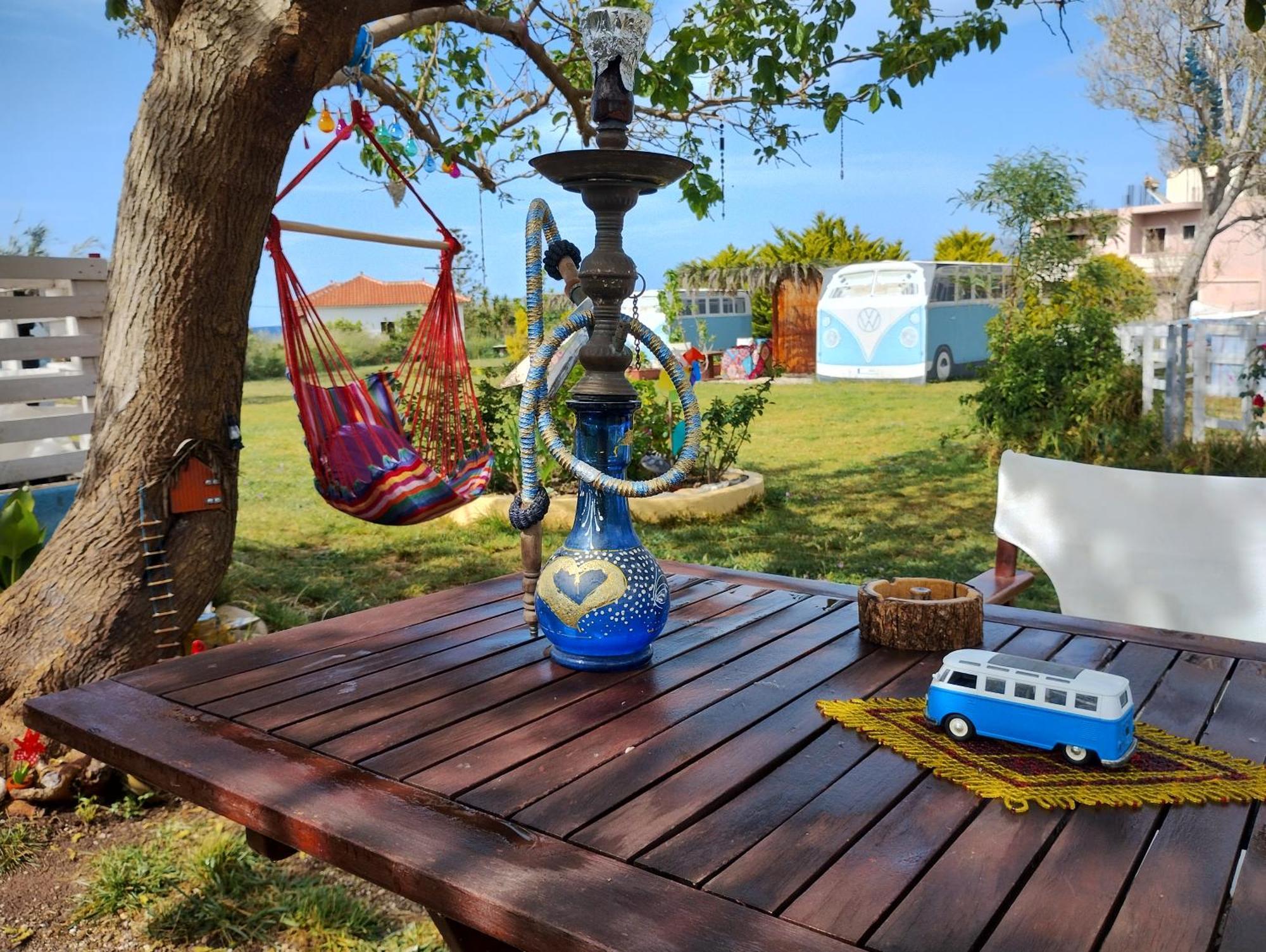 Cornelia Hippie Magic Bus Villa Kíssamos Екстериор снимка