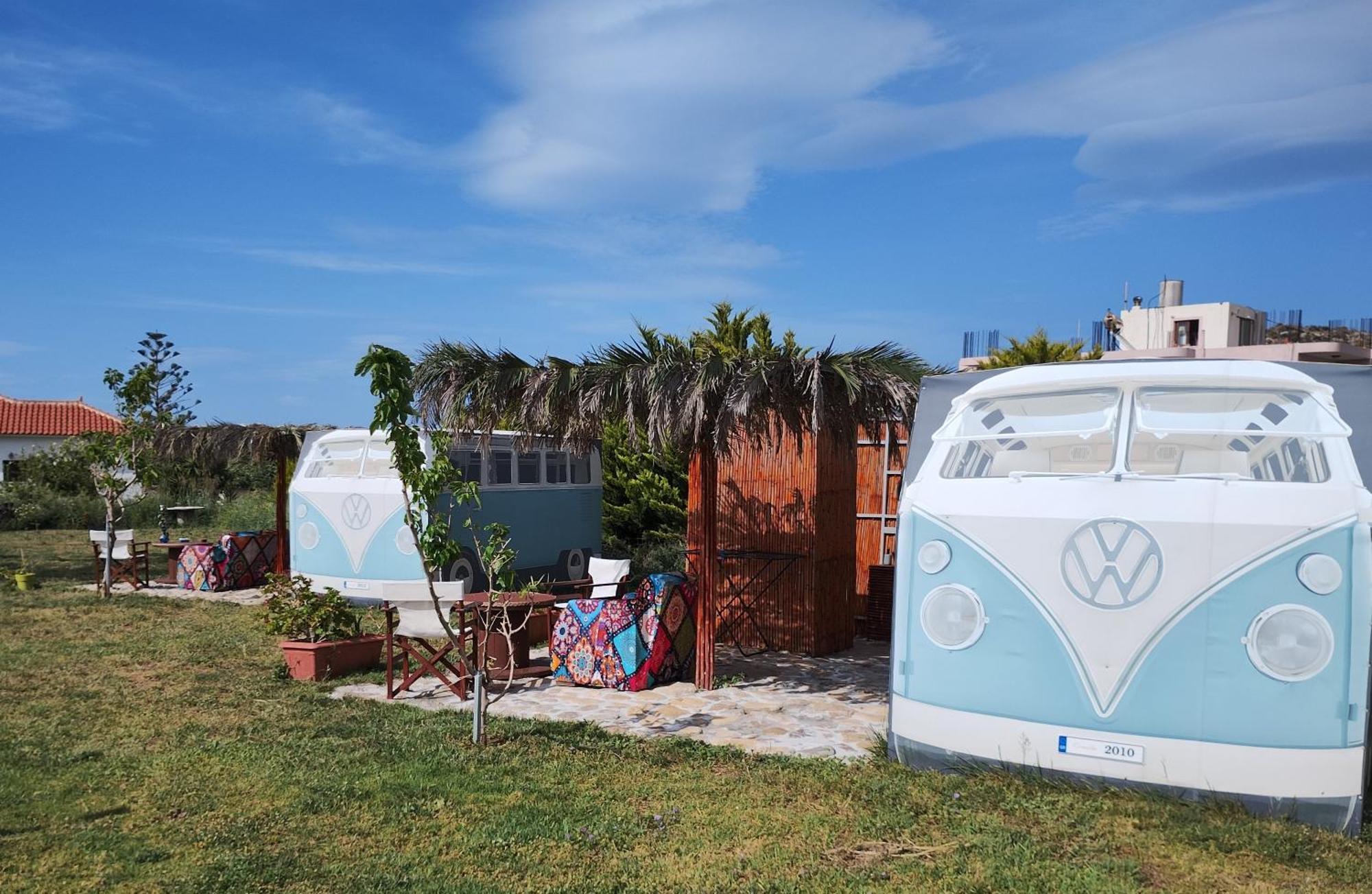 Cornelia Hippie Magic Bus Villa Kíssamos Екстериор снимка